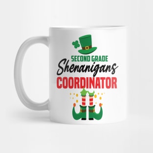 2nd grade St. patricks day teacher gift. Mug